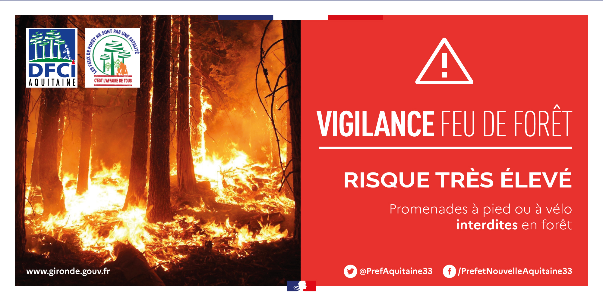 Lire la suite : Vigilance Feux de forêts